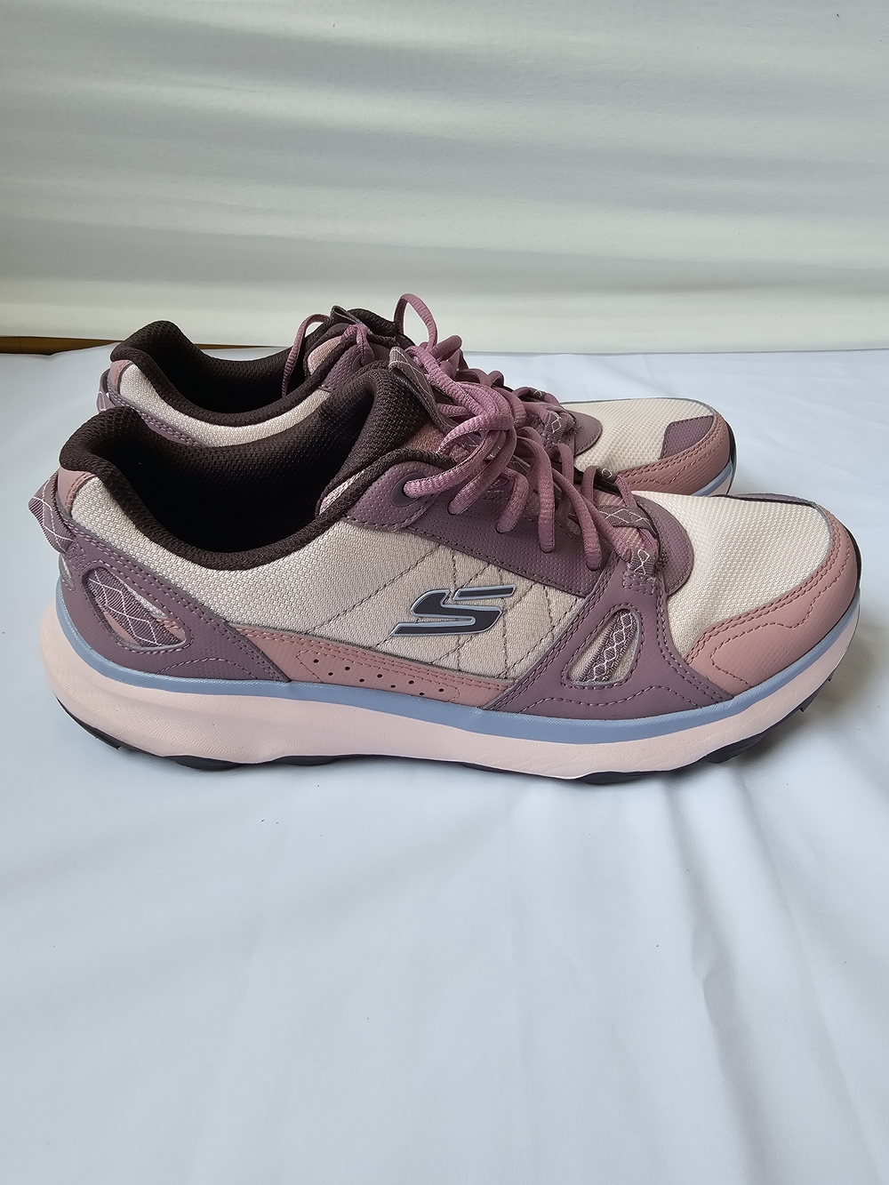 Skechers Ridge Oak Gateway Trail Women's Sneakers - Mauve Pink (Size 9.5 - Picture 4 of 16